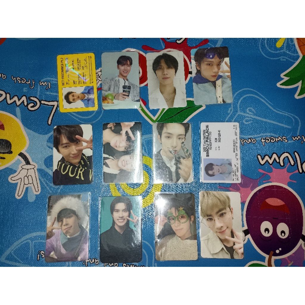 [TAKE ALL 550K] Photocard Kun Ten Winwin Xiaojun Hendery WayV NCT Barista Holiday SMCU Suwon Palace