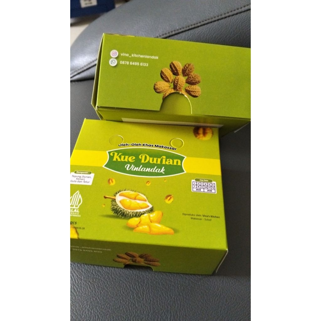 KUE durian Vinlandak oleh-oleh Khas Makassar