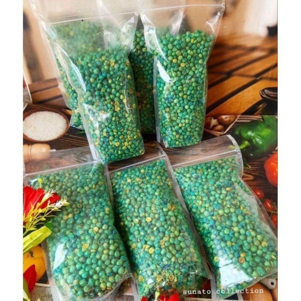 

KACANG POLONG HIJAU SNACK CEMILAN ASIN GURIH RENYAH RINGAN ISI 1KG