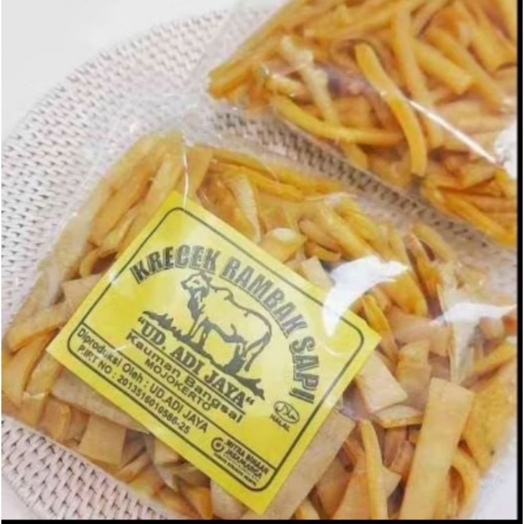 

KRECEK RAMBAK KULIT SAPI KERUPUK RAMBAK KULIT SAPI STIK MIE MENTAH PANJANG 1KG