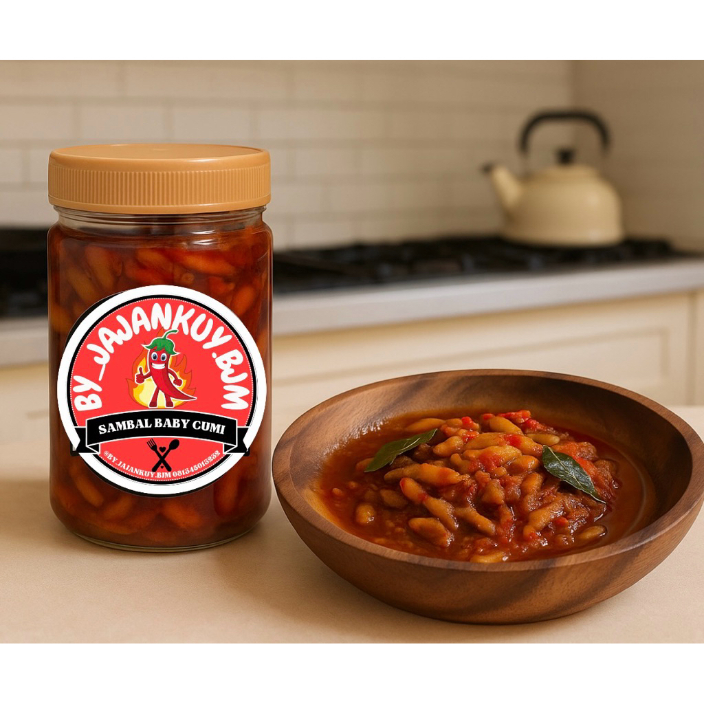 

SAMBAL BABY CUMI 150GR BY_JAJANKUY.BJM