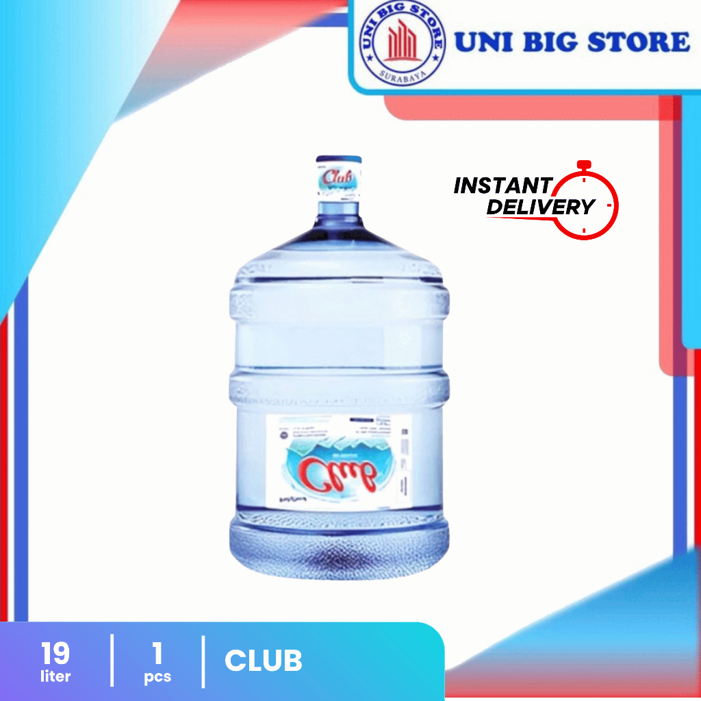 

CLUB Air Mineral 19 Liter Galon + Isi Refill
