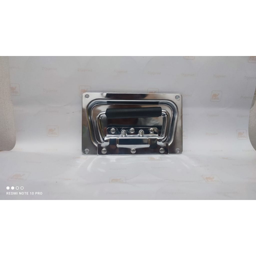 Handle box hardcase LS-04 besi silver handle bobok asesoris mixer (13x8)