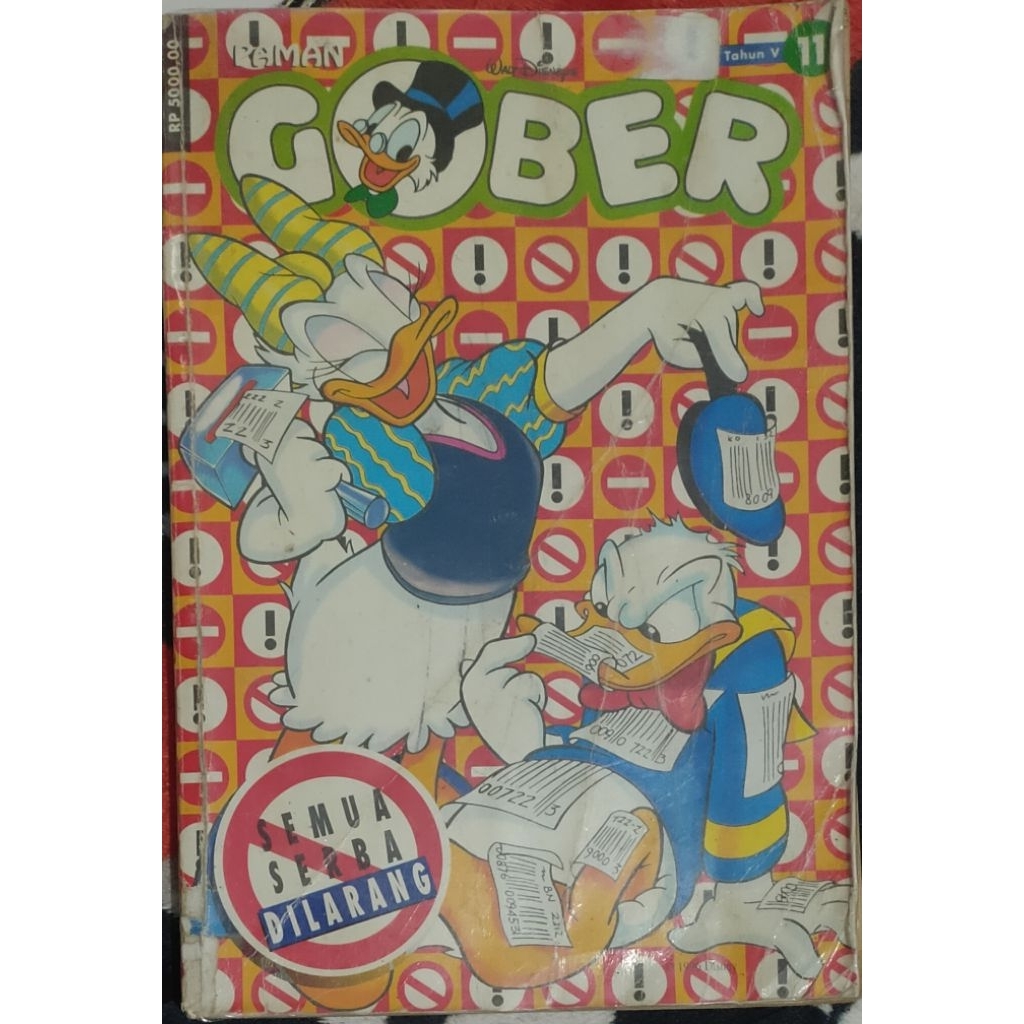 Komik Donald Bebek Gober - Semua Serba Dilarang