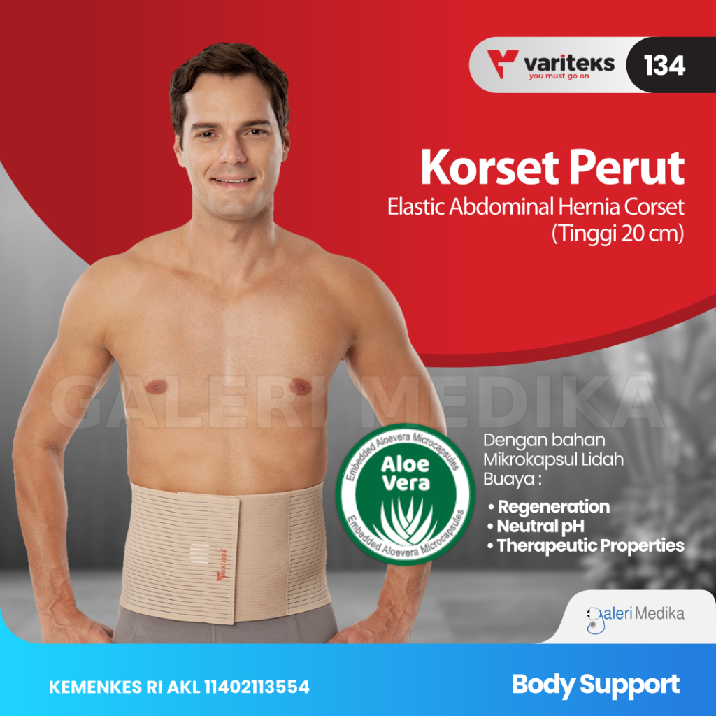 Variteks 134 Korset Untuk Hernia / Korset Hernia Variteks Elastic Abdominal Corset Variteks 134