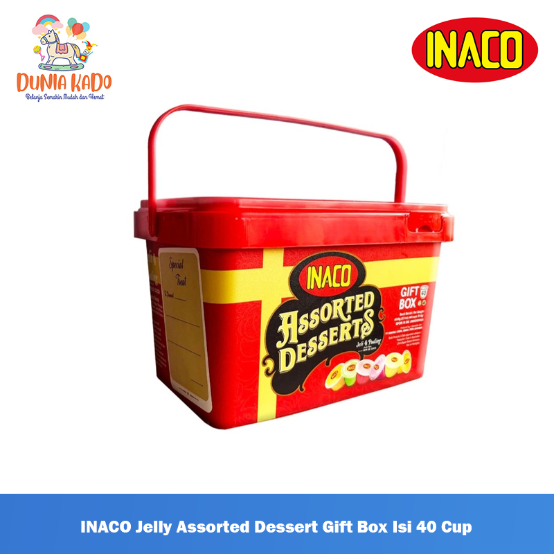 

Inaco Jelly Dessert Gift Box Assorted isi 40 Cup