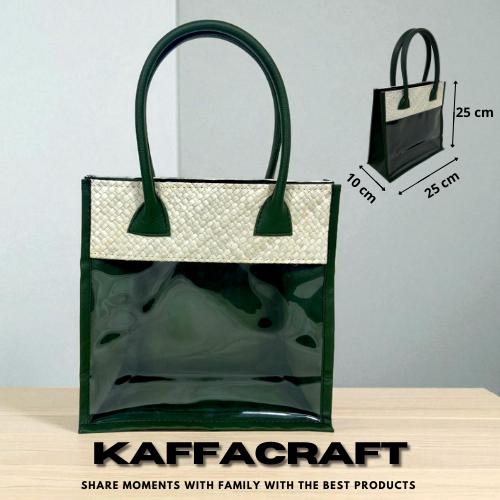

KAFFA _ CRAFT - Tas Jinjing Mika anyaman Pandan/Hampers Parsel Souvenir Gift premium
