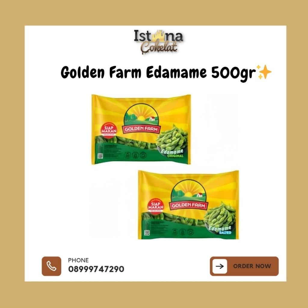 

Golden Fram Edamame 450gr