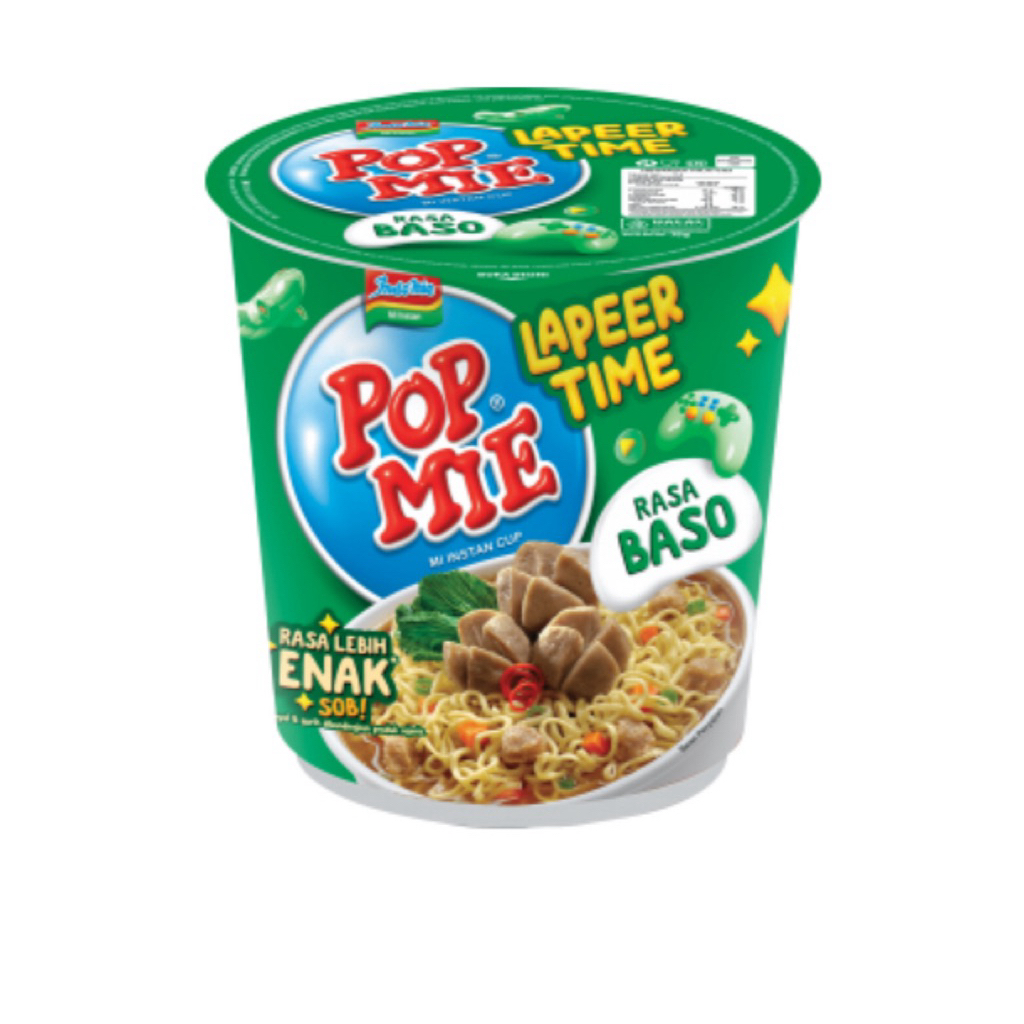

Pop Mie Rasa Baso Cup 75g – Mi Instan Cup Praktis dan Lezat