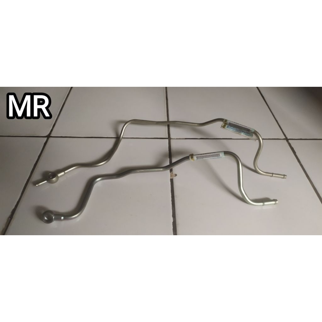 2pcs ASLI ps110 ps125 ps136 canter HD HDX pipa minya solar injeksi injection pump pipe tube fuel bra