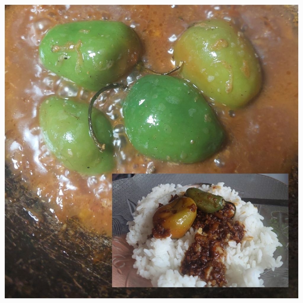 

sambal cabe bendot ala teh santy