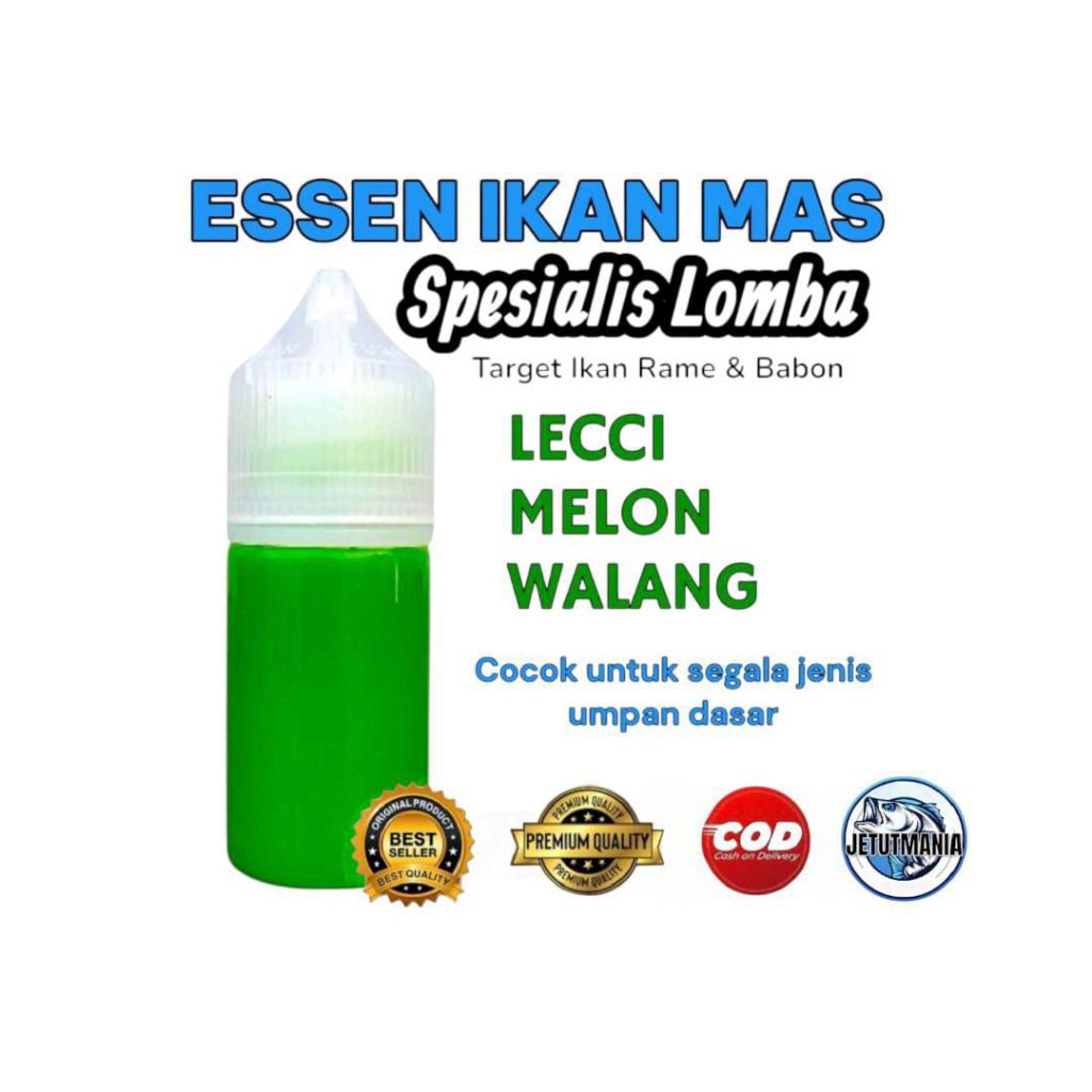 Essen ikan mas leci melon walang essen ikan mas harian essen ikan mas lomba essen ikan mas kilogebru