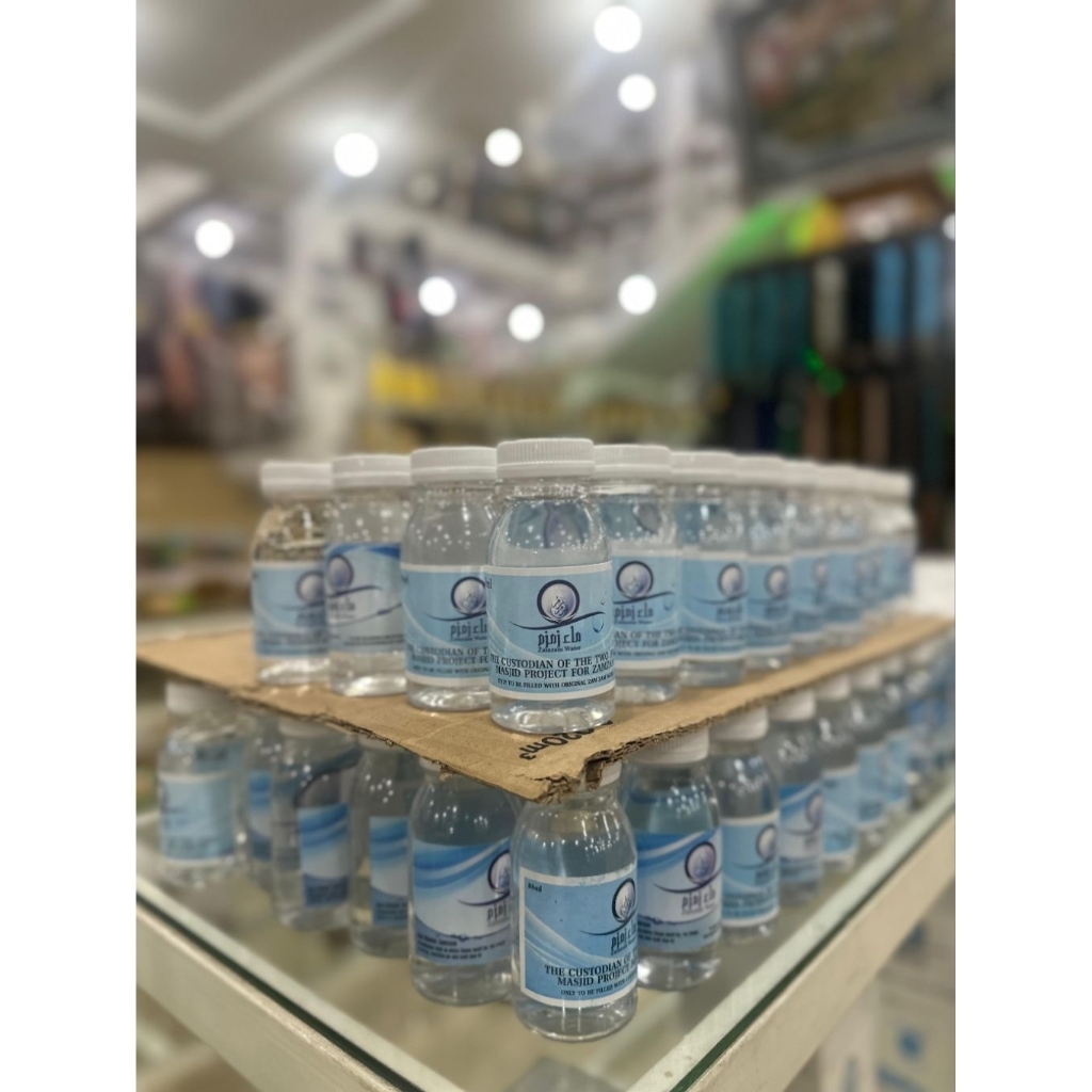 

Oleh-oleh Haji Umroh Air ZamZam 60ml 80ml