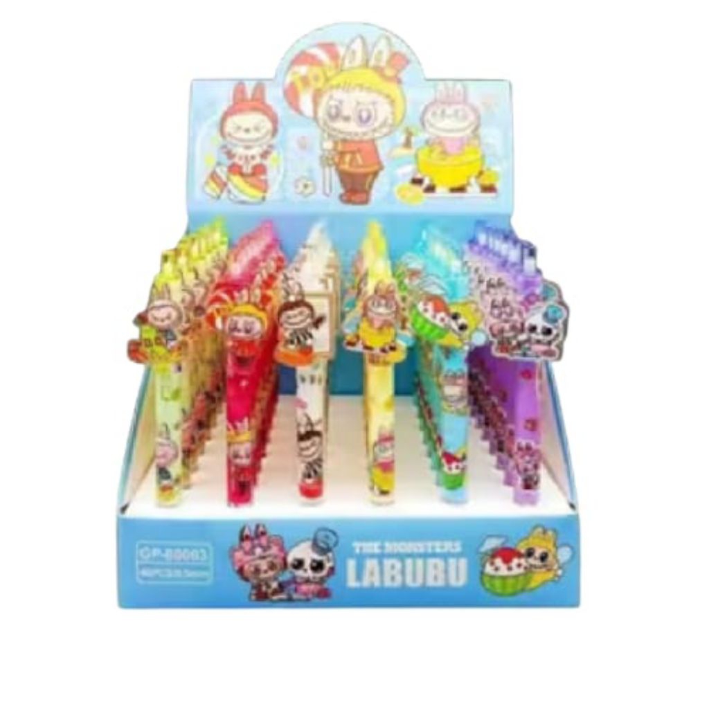 

Pulpen karakter labubu/pulpen labubu murah/pulpen cetek labubu
