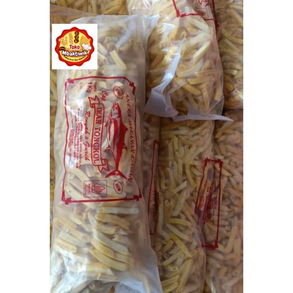 

kerupuk potato kentang 1kg stik potato 1 kg