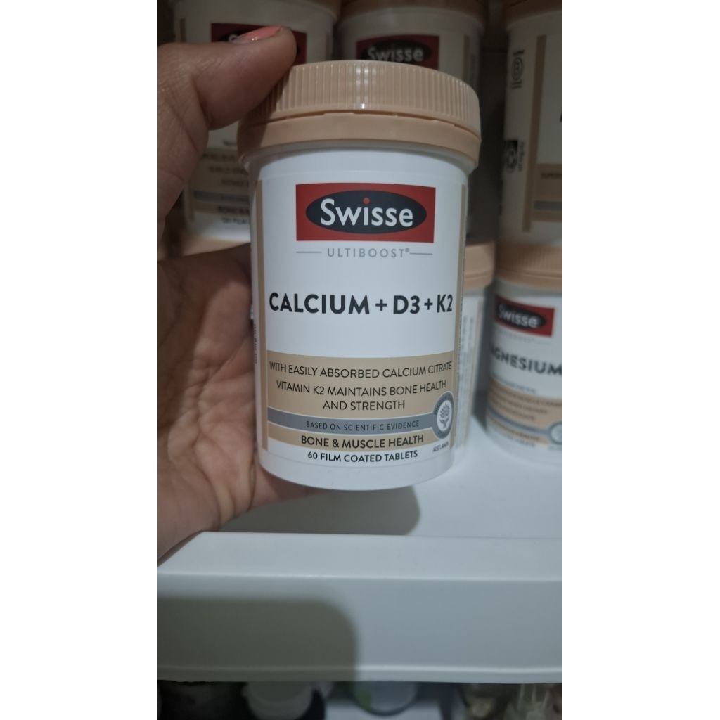 Swisse Calcium, D3, K2 60 tablets