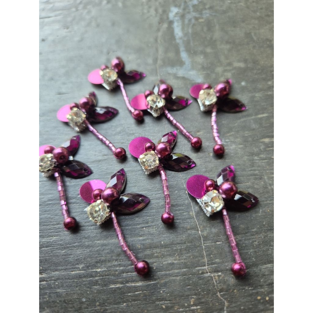 PO-MJP/ PAYET RANGKAI MUTIARA INSTAN FULL JAHIT HIASAN BAJU