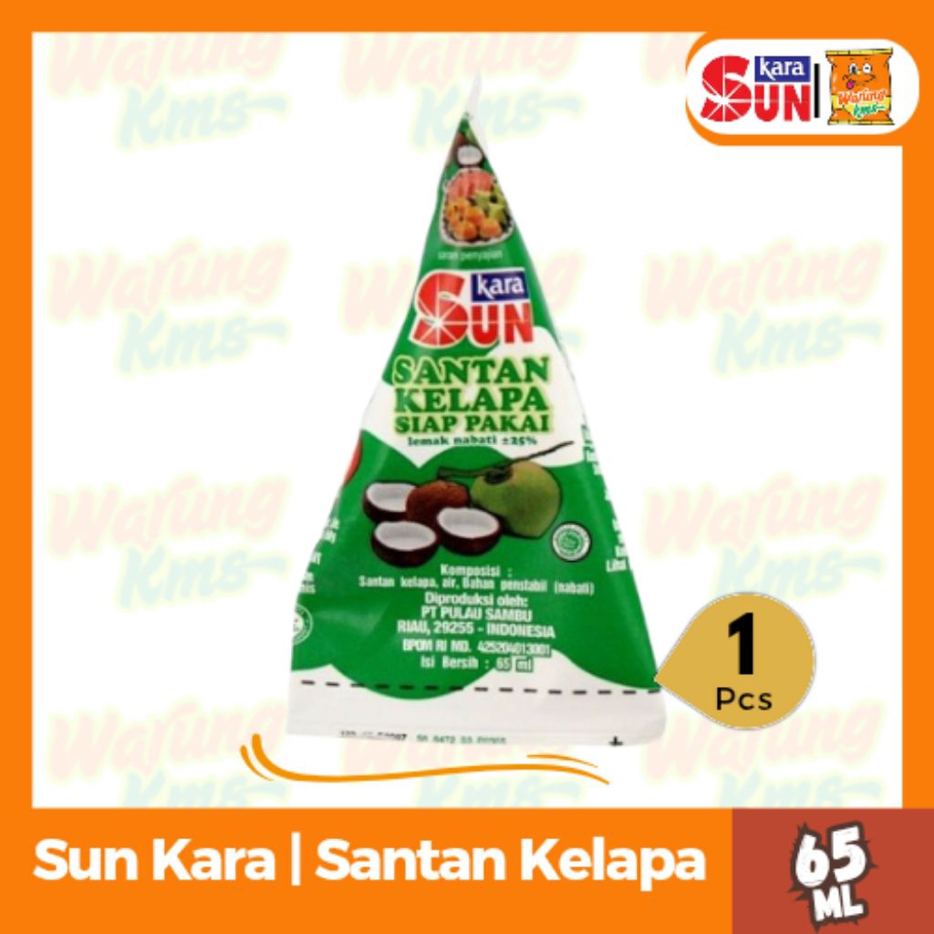 

Sun Kara Santan Kelapa 65ml