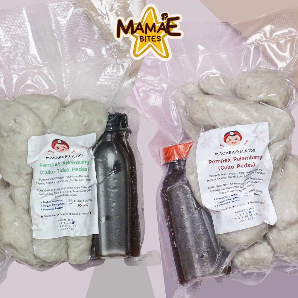 

Macaramel Kids - Pempek Palembang | Frozen MPASI NDF Homemade & Snack Anak Sehat