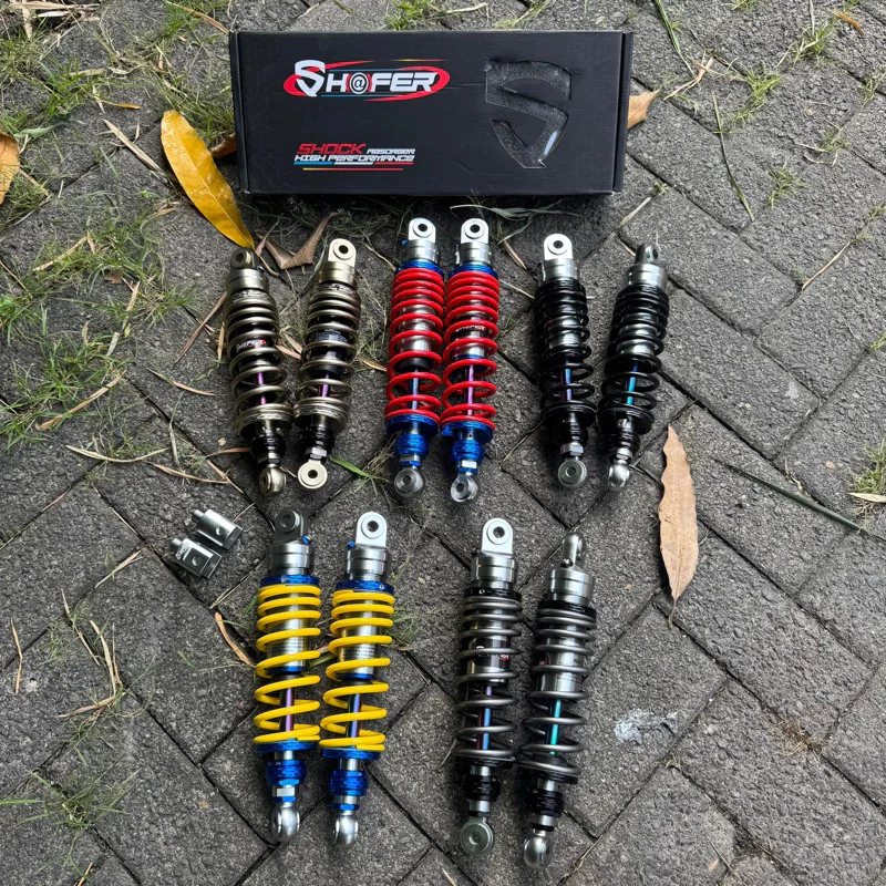 Shock Shockbreaker Shafer Original Klik Rebound Fungsi Non Tabung Bebek Matic Ukuran 280mm 320mm 340