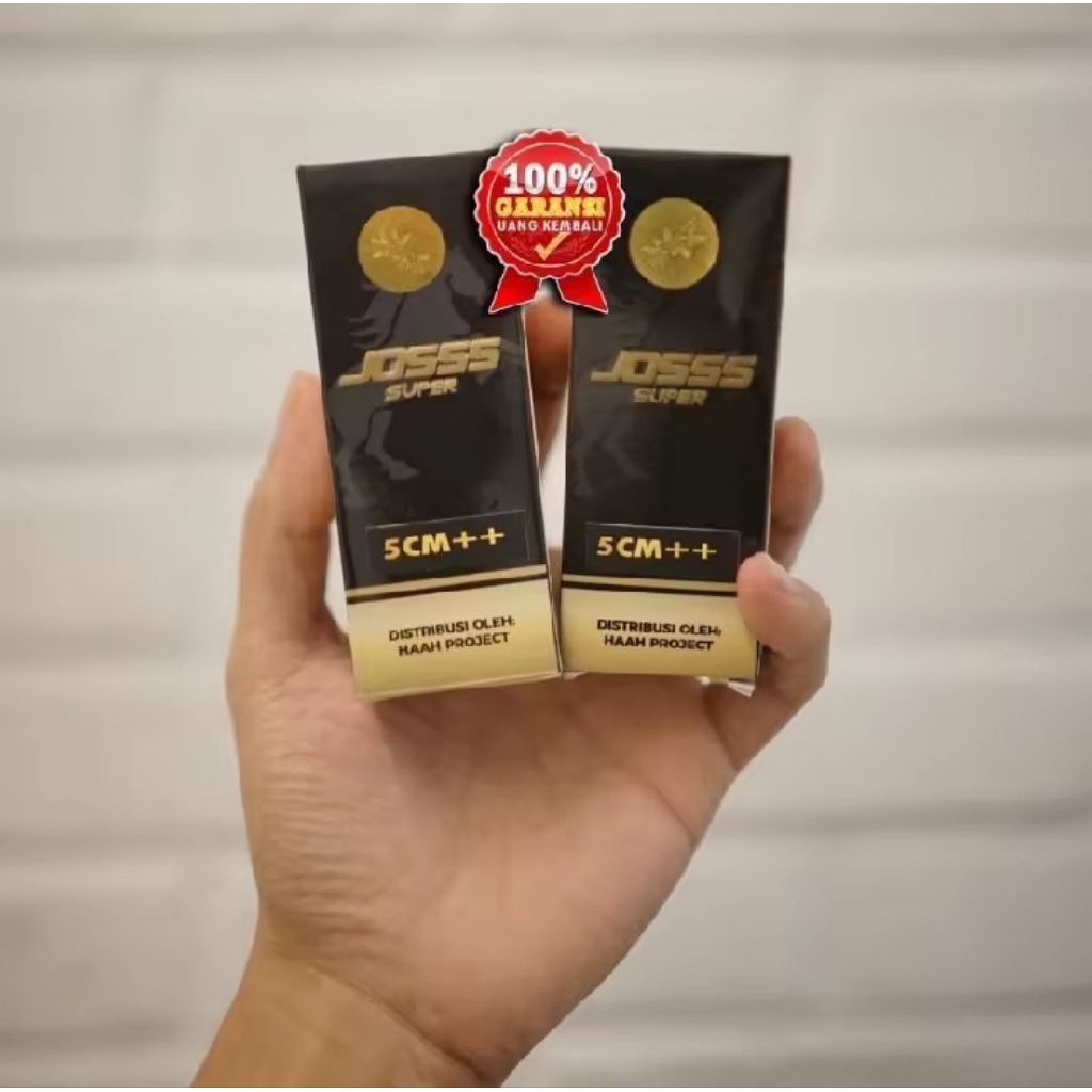 Ready Josss Super Original - Obat Pembesar Pria Jantan Joss Super