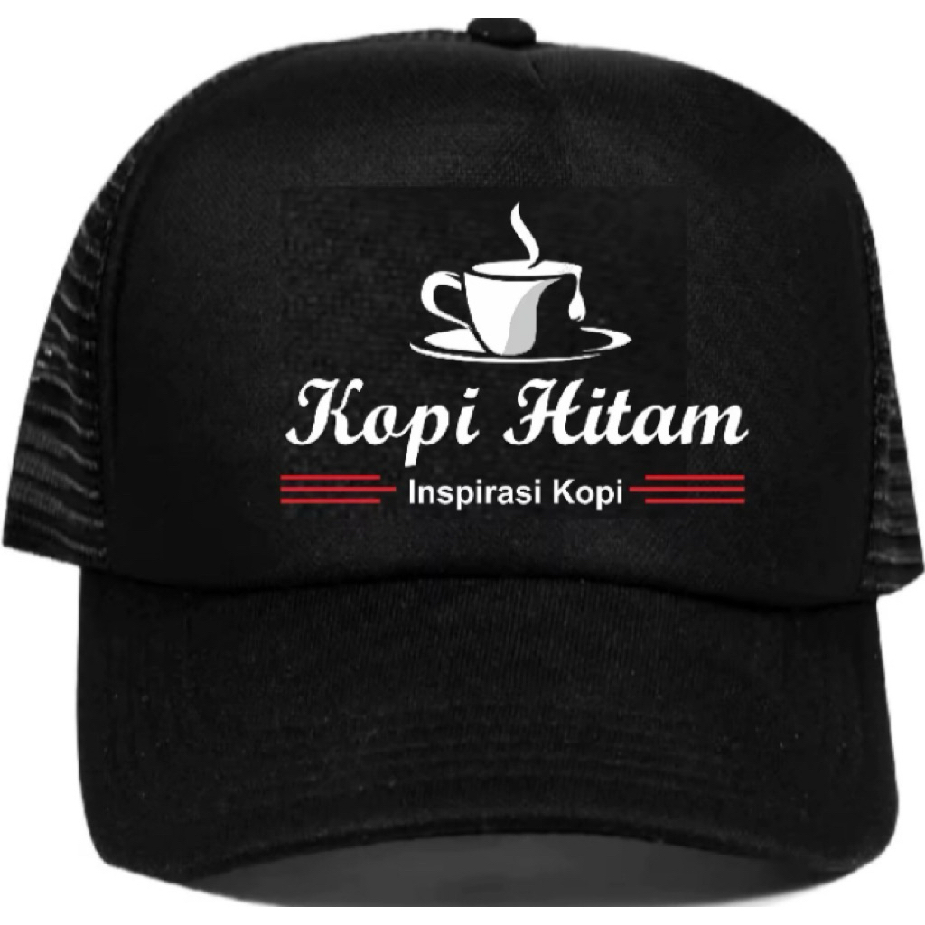 TOPI JARING KOPI HITAM INSPIRASI KOPI//TOPI HAT TRUCKER