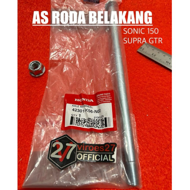 AS RODA BELAKANG SONIC 150r / SUPRA GTR ORIGINAL HONDA
