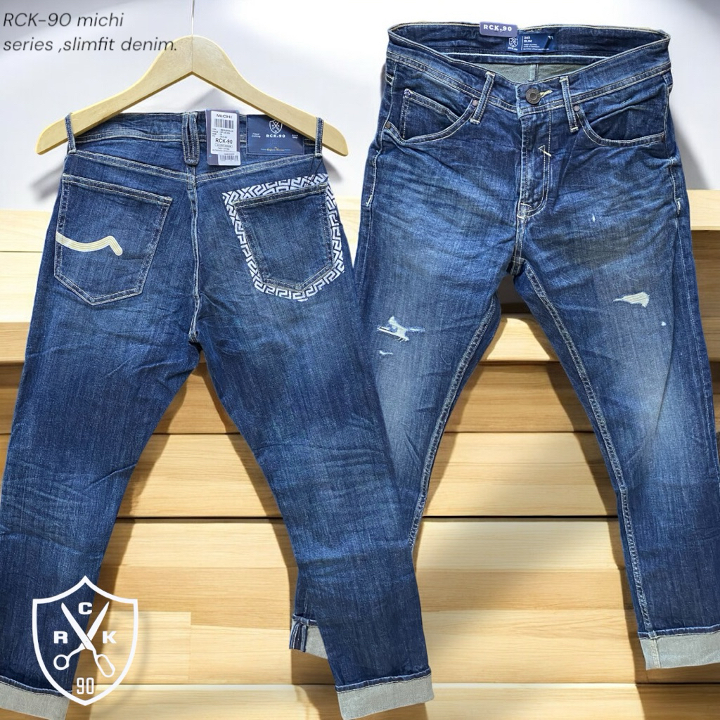 CELANA RCK-90 | CELANA ROCKSTAR | RCK DENIM PANJANG.RCK-90 MICHI SERIES.