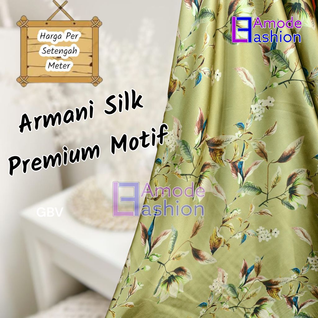 Kain Armani Silk Premium Motif