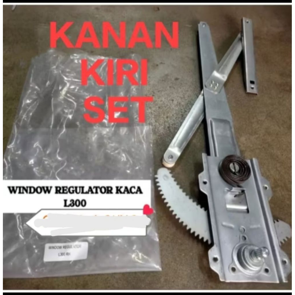 WINDOW REGULATOR DUDUK KACA PINTU KANAN-KIRI MOBIL MITSUBISHI L300 HARGA SATUAN