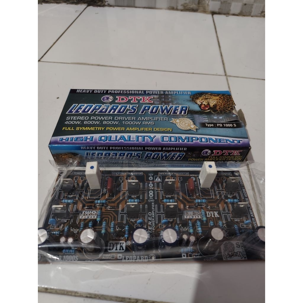 driver stereo power DTK leopard PD1000S 1000watt