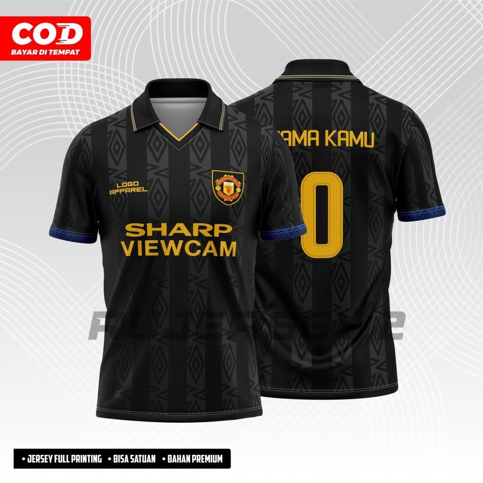Jersey Bola Retro MU 1993 Away