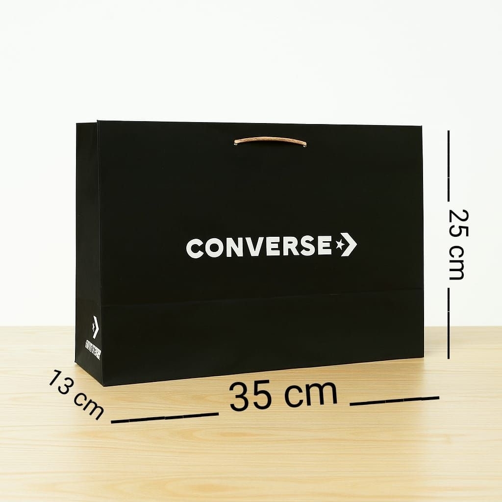 

paperbag Converse Hitam termurah se shopee