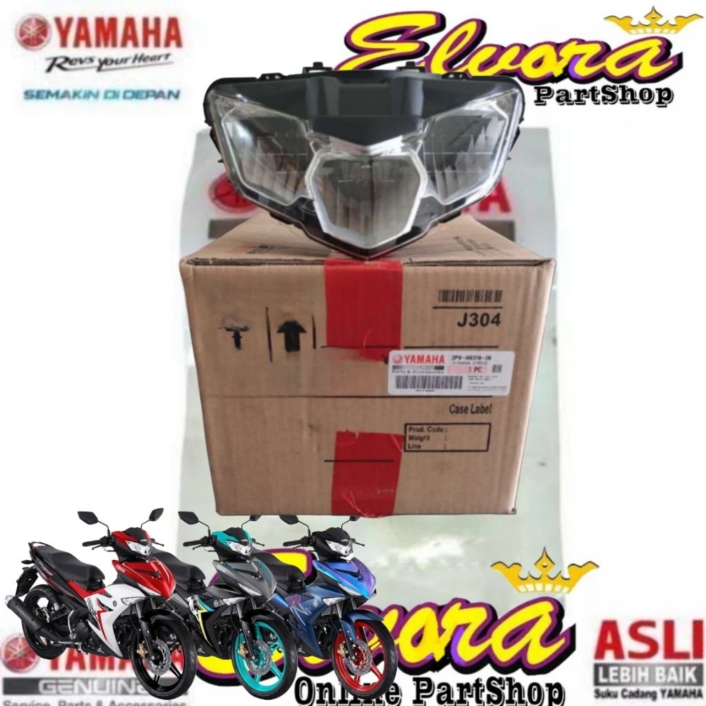 HEADLIGHT UNIT ASSY / LAMPU DEPAN YAMAHA MX KING NEW V2 ORIGINAL YGP 2PV-H4310-20