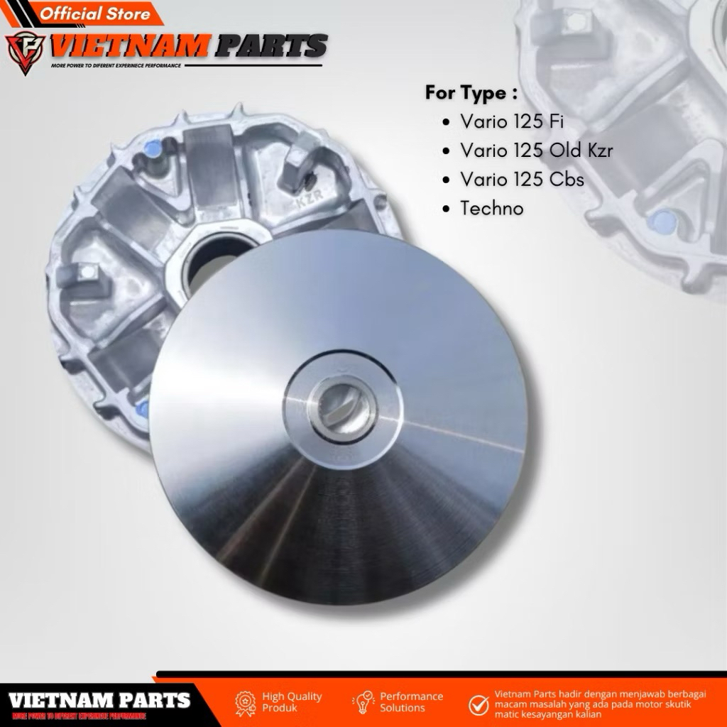 RUMAH ROLLER KZR PULLEY VARIO 125 FI KZR 125 CBS KEROK JALUR ROLLER PULLEY CUSTOM VARIO VIETNAM PART