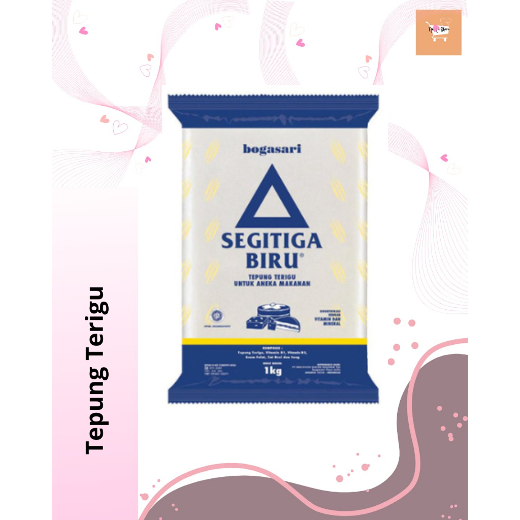 

Tepung Terigu SEGITIGA BIRU 1kg / 500 Gram / Tepung Terigu