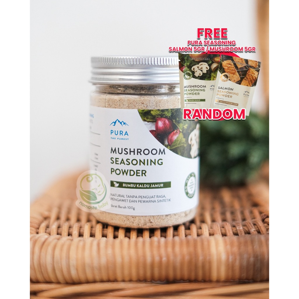 

PURA - SEASONING POWDER VEGAN MUSHROOM 100GR