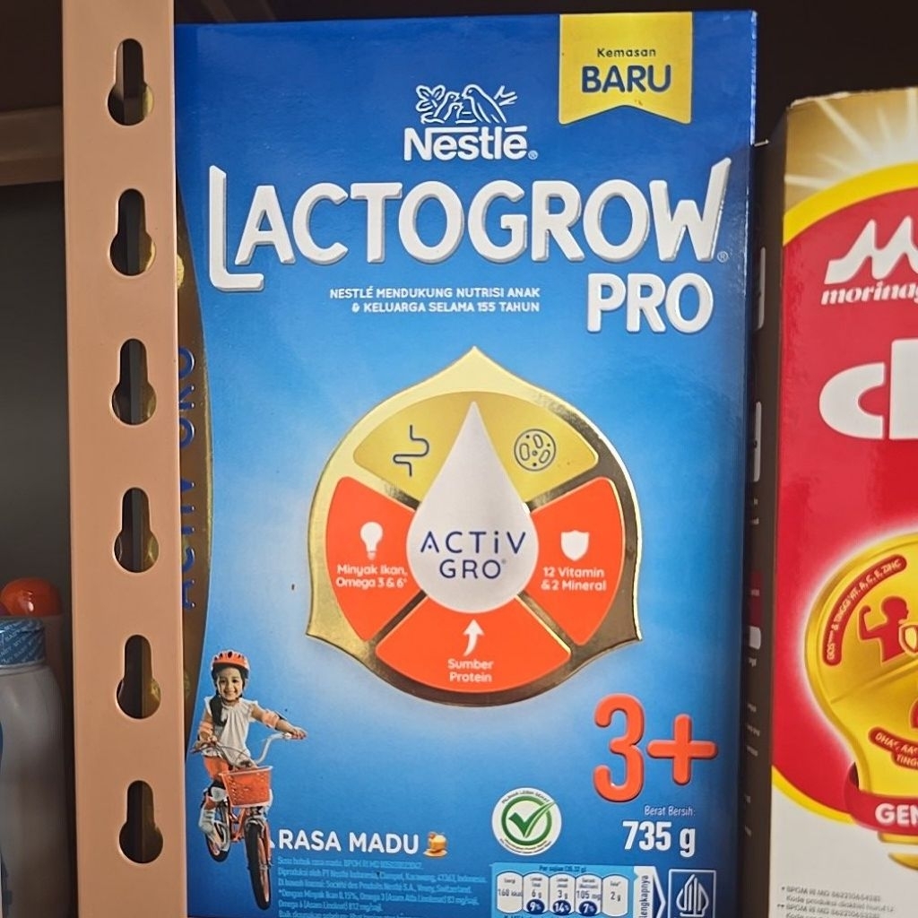 

Lactogrow 3+ pro vanila 735gr