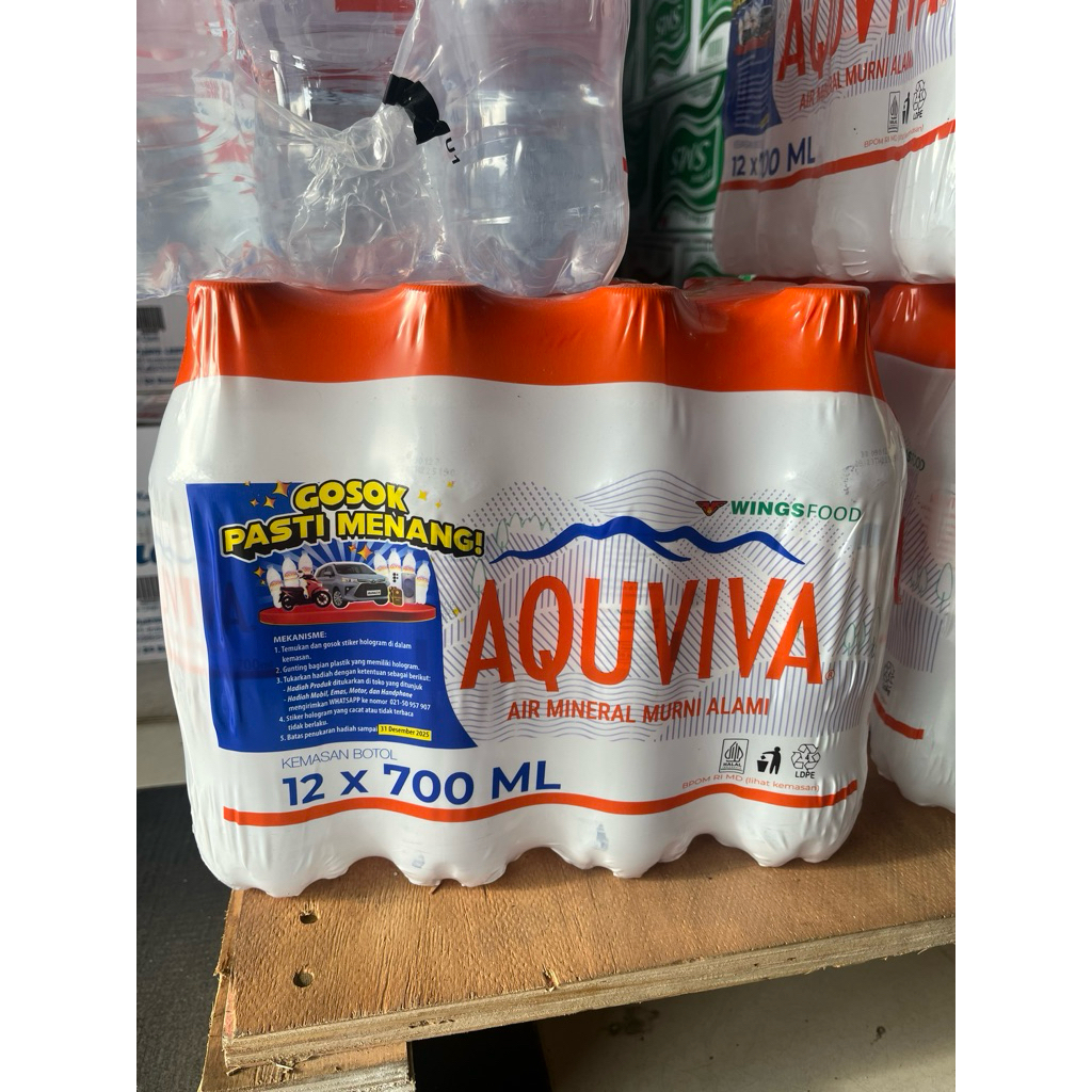 

Air Minum AQUVIVA 700 ml per karton/dus