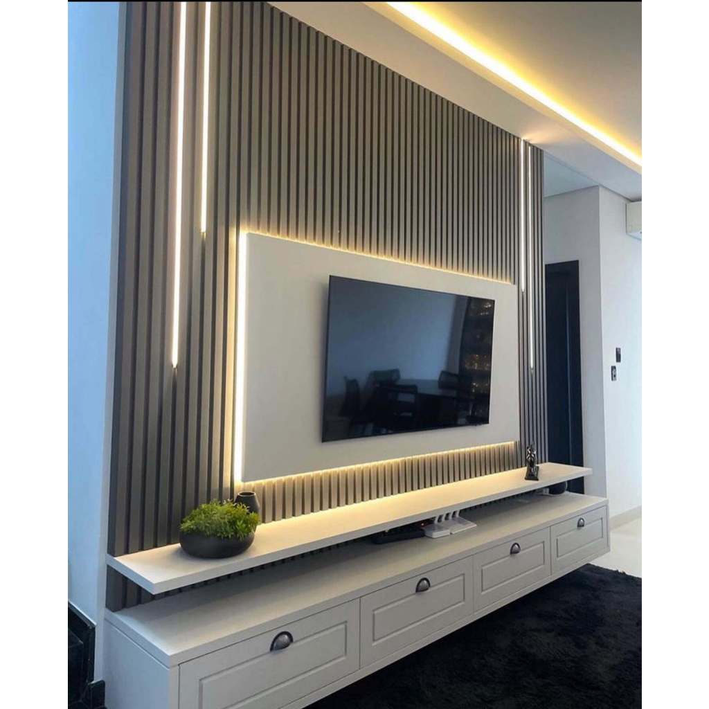 BACKDROP TV , KABINET, MINIMALIS