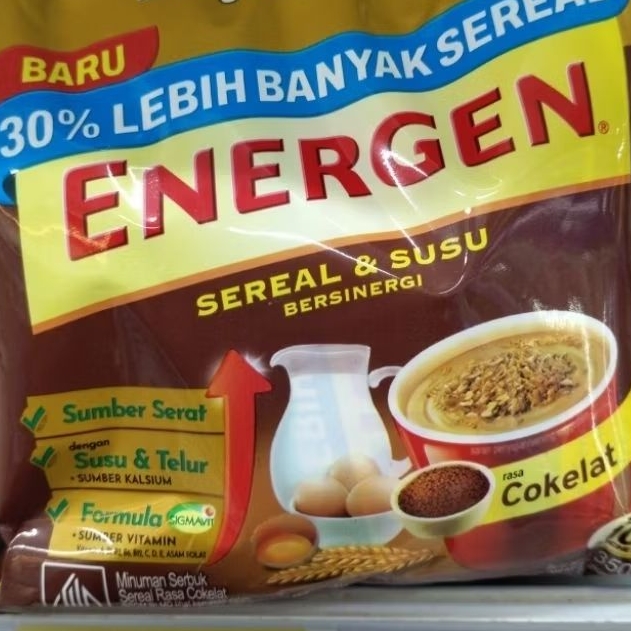 

ENERGEN COKLAT POUCH ISI 10S