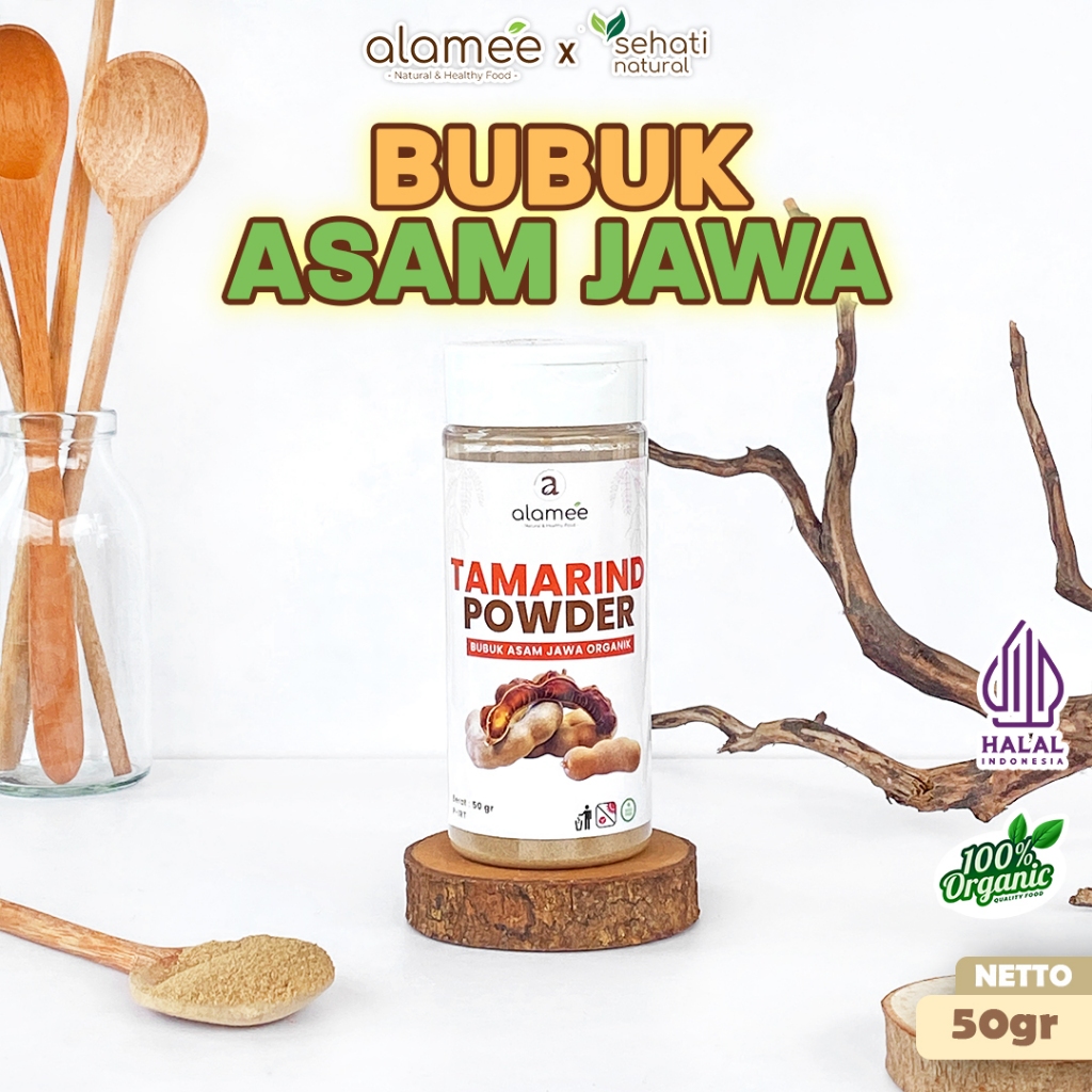 

ALAMEE Bubuk Asam Jawa Tamarind Seasoning Poweder Murni Tanpa Campuran Bumbu Masakan Dapur 80gr