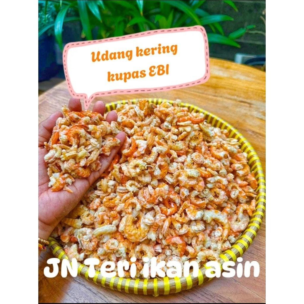 

JN Teri ikan asin UDANG KERING EBI BERSIH SEGAR SUPER PREMIUM TERI 100GR 250GR 500GR