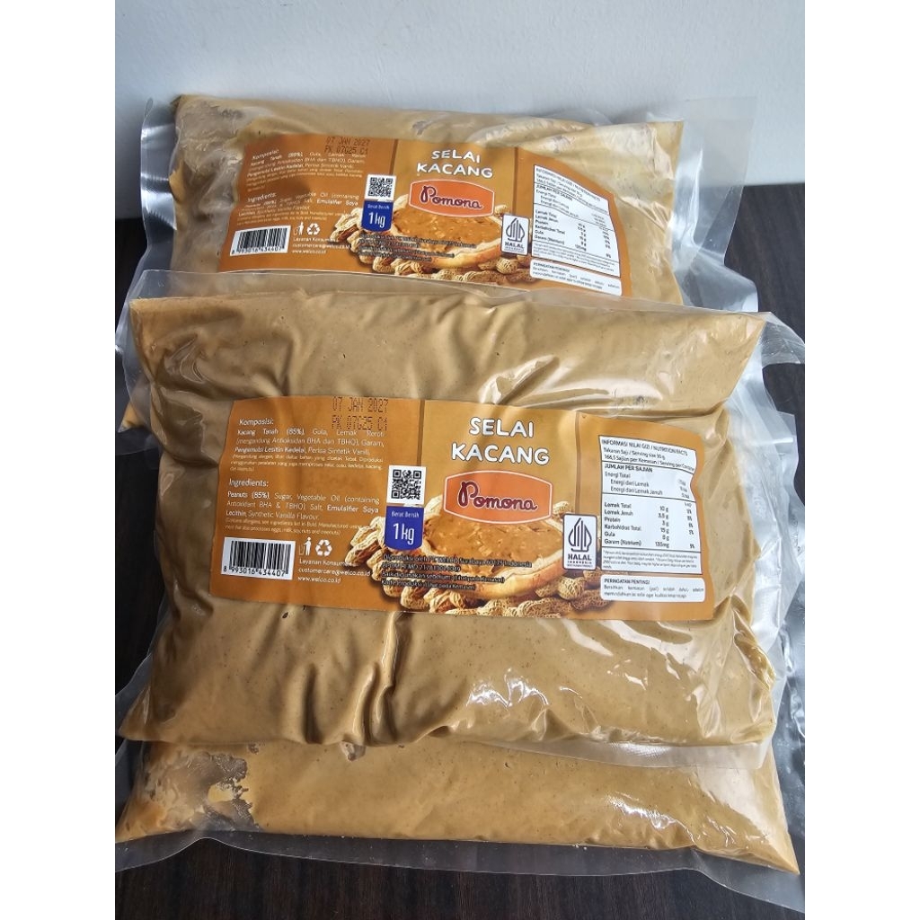 

Termurah Selai Kacang Pomona 1 Kg