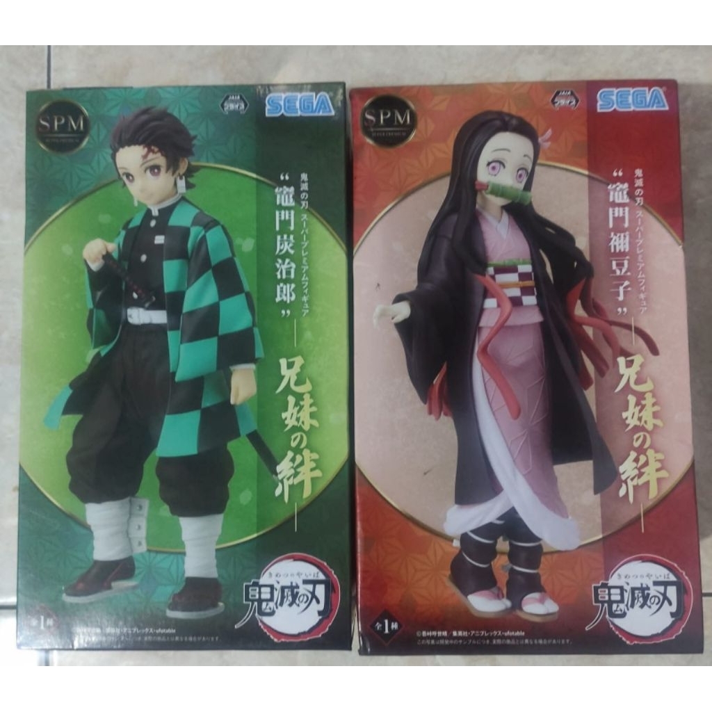 Tanjiro Nezuko kamado set SPM Figure SEGA