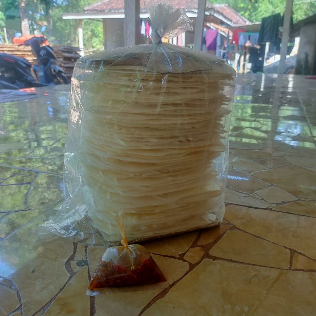 

GAMBIR JUMBO LEBAR TEBAL FREE SAMBAL ISI 40PCS