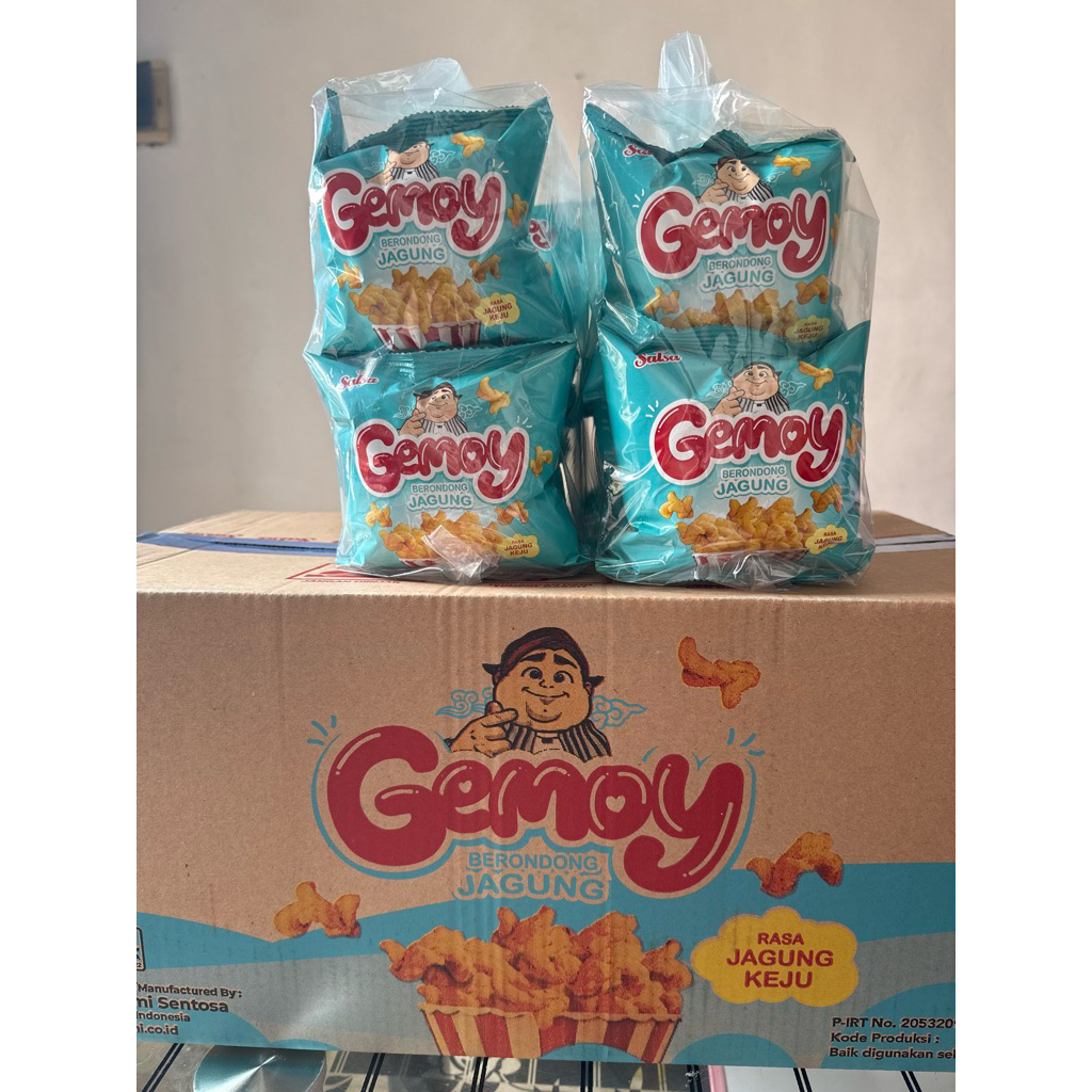 

Snack berondong jagung GEMOY rasa jagung/hampers/dijual lagi