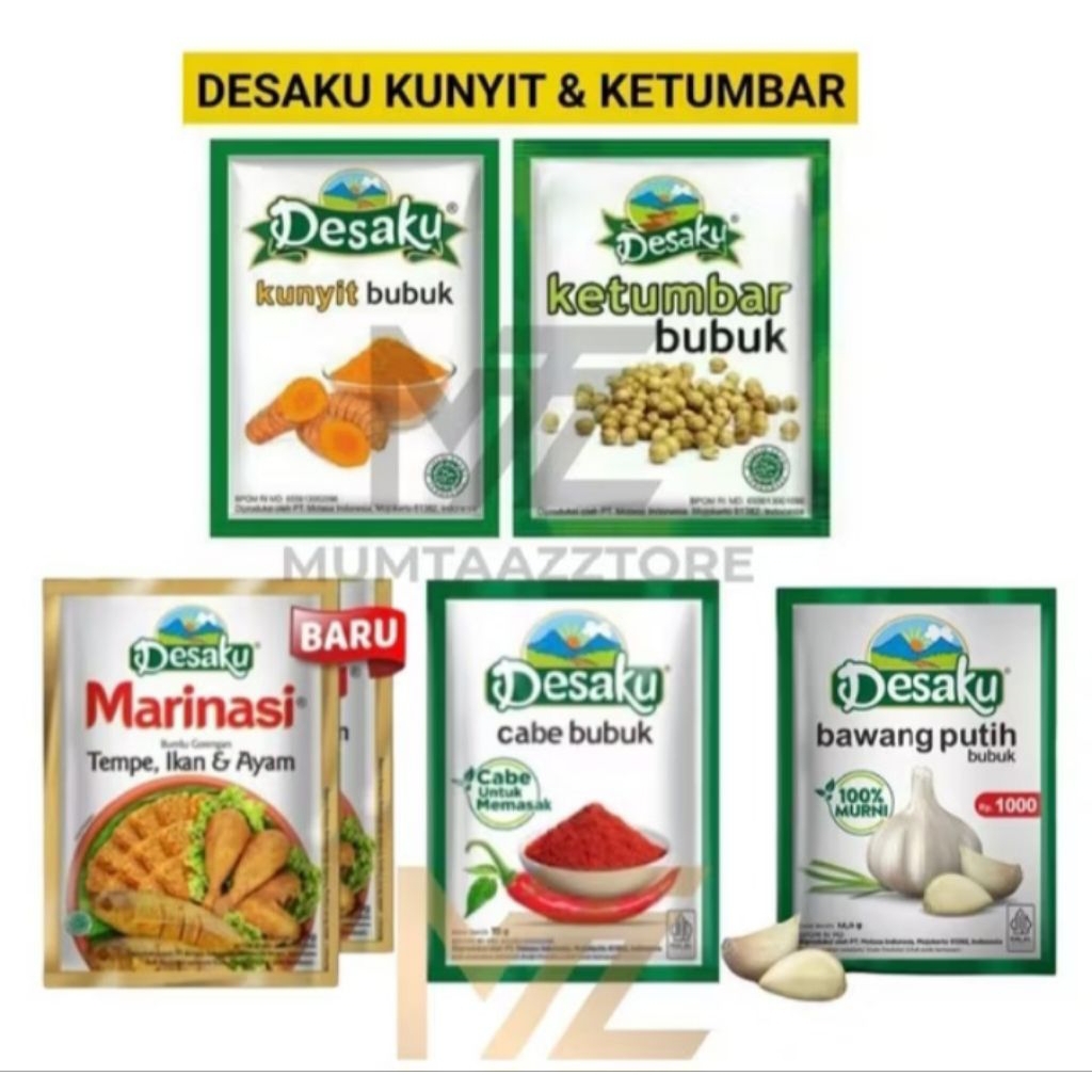 

MOTASA DESAKU MARINASI BAWANG PUTIH KETUMBAR KUNYIT LADAKU BUMBU DAPUR