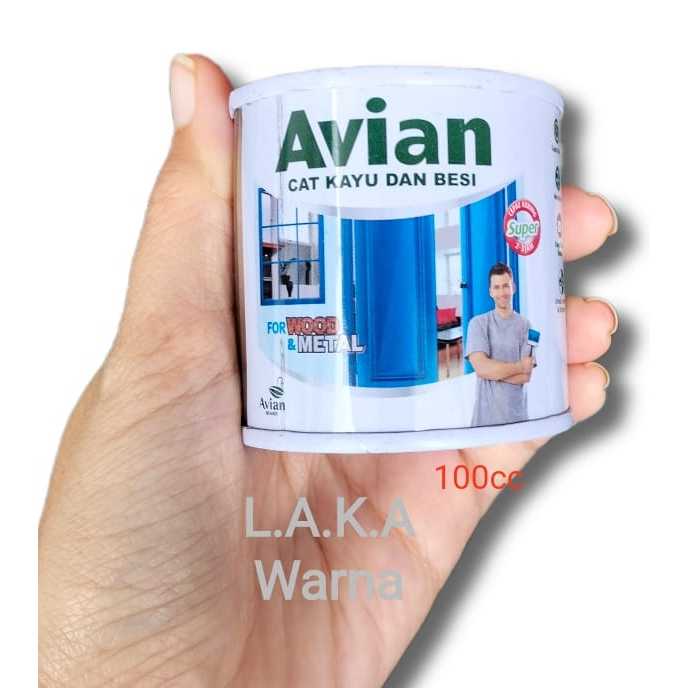 Cat Kayu Besi avian Warna Gold / Emas Ukuran 100cc