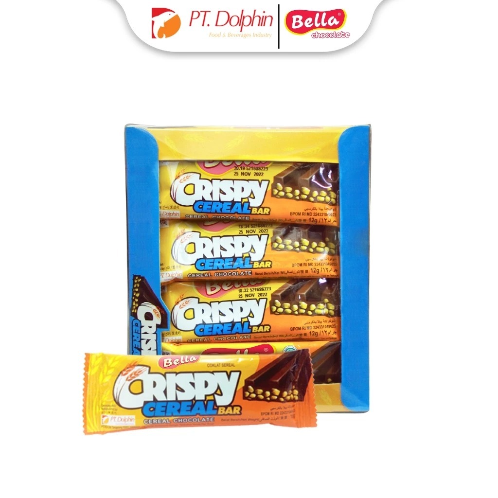 

Bella Crispy Cereal Box - Chocolate - Bar (isi 24 pcs)